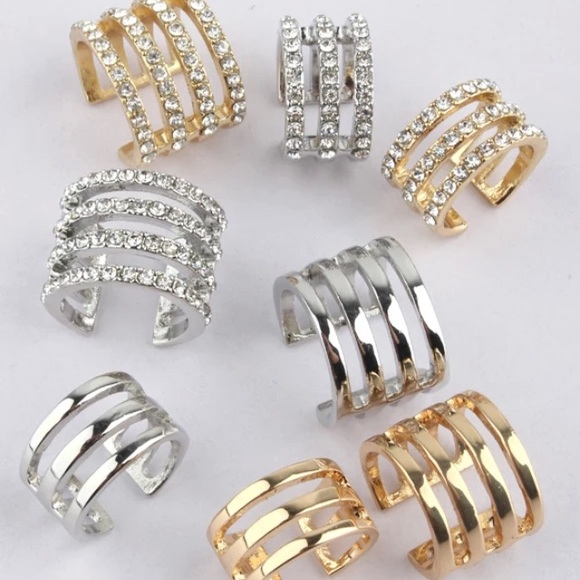 Classy Tiered Rings