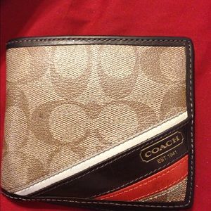 Coach men wallet