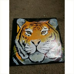 Tiger painting