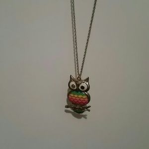 Forever 21 Owl necklace