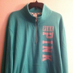 V.S pink half zip TRADE ONLY