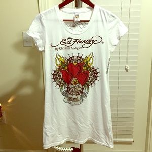 🎉 Flash Sale! Authentic Ed Hardy women's t shirt