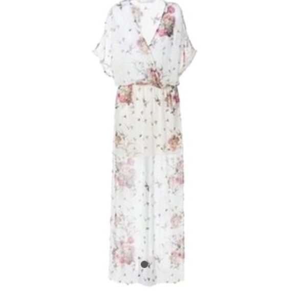 Zara Bohemian Floral Maxi Dress