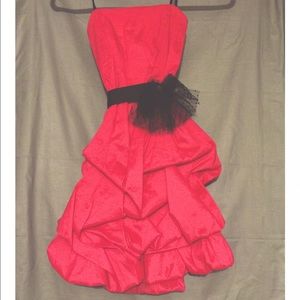 Pink cocktail dress