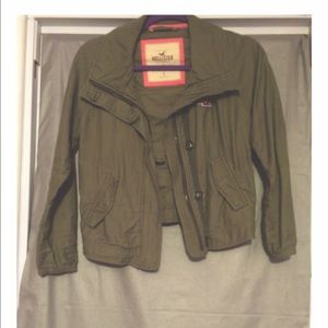 Hollister army jacket