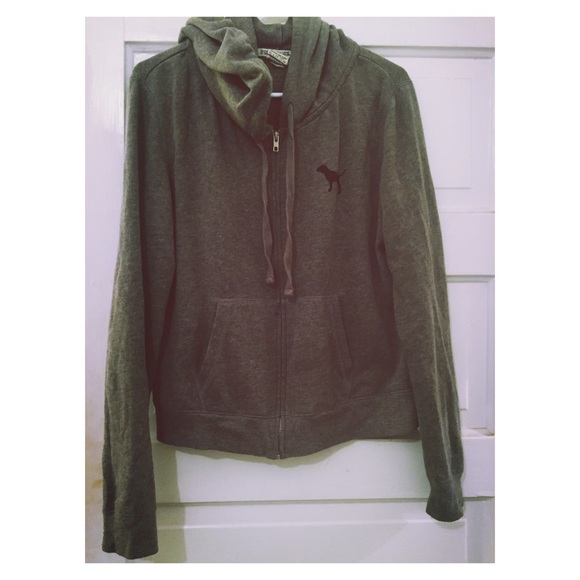 VS PINK zip up hoodie