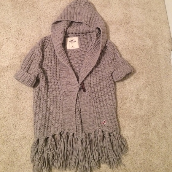 Hollister one button cardigan