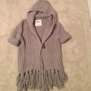 Hollister one button cardigan