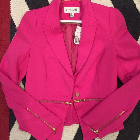 Forever 21 Jackets & Blazers - Gorgeous hot pink blazer! 😍😍