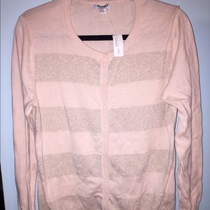 Pale pink cardigan