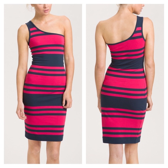 French Connection Dresses & Skirts - 👍🏽French Connection Striped Jersey Dress