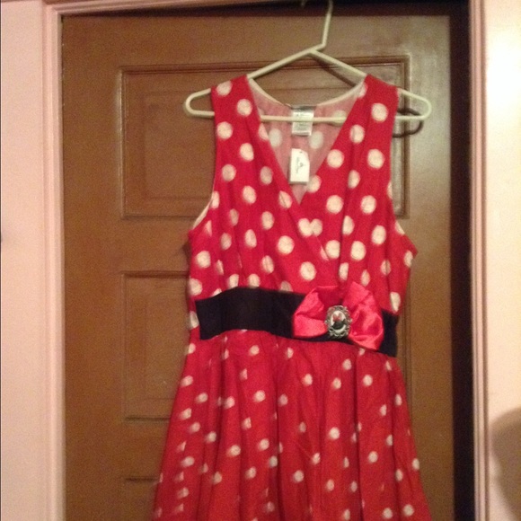 Disney Minnie Mouse Poka Dot dress (unused) - Picture 4 of 4