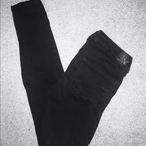 Like new condition! AE Jeggings super stretch sz4