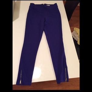 Purple leggings f21