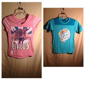 Bundle package!! Circus tee and blow pop tee