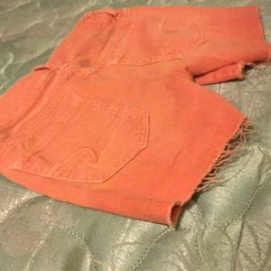 Coral short American eagle shorts