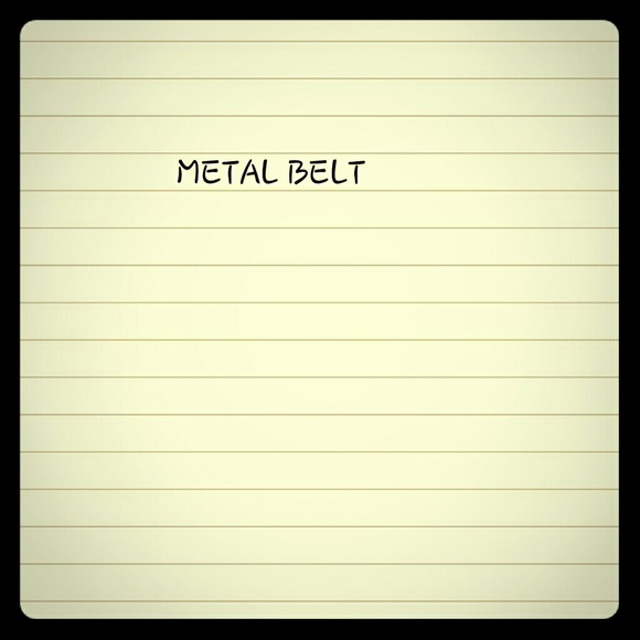 Metal Belt