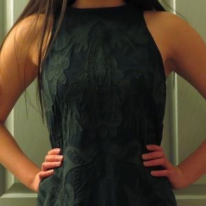 High Neck Shift Dress