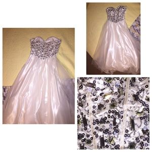 Ivory Prom Dress