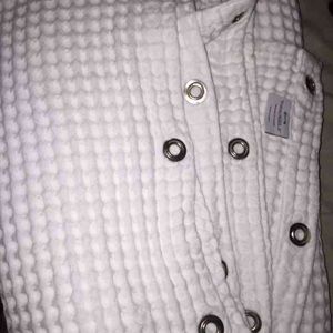 Shower curtains white