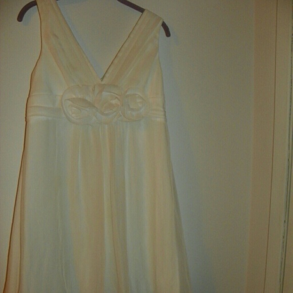 White cocktail dress
