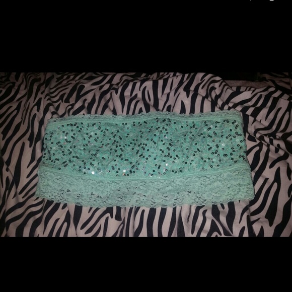Vs PINK sparkly bandeau
