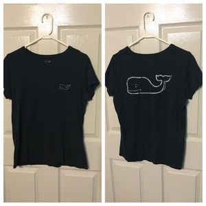 Vineyard Vines- Navy whale shirt