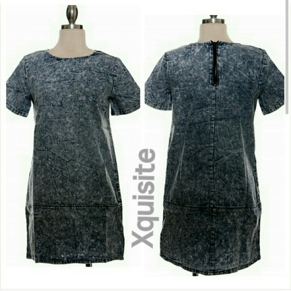 SALE!!! Jean Dress Sz Medium - Picture 2 of 3