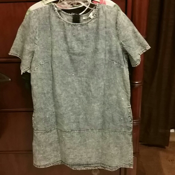 SALE!!! Jean Dress Sz Medium - Picture 3 of 3