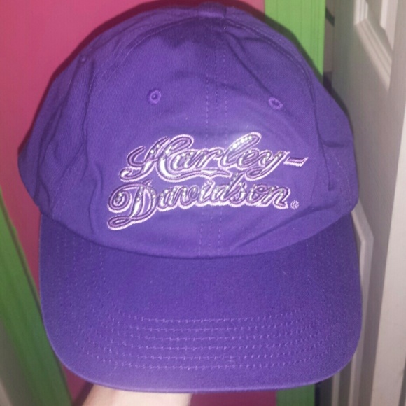 Genuine Harley Davidson Purple Cap