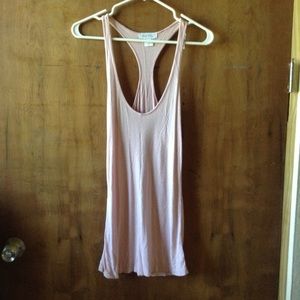 Pastel Pink Racerback Top size small