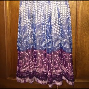 Dress with pattern