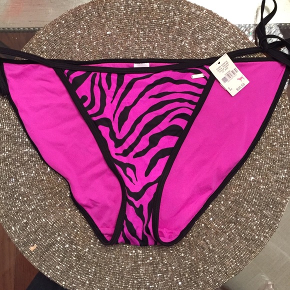 Fushia zebra print bottom