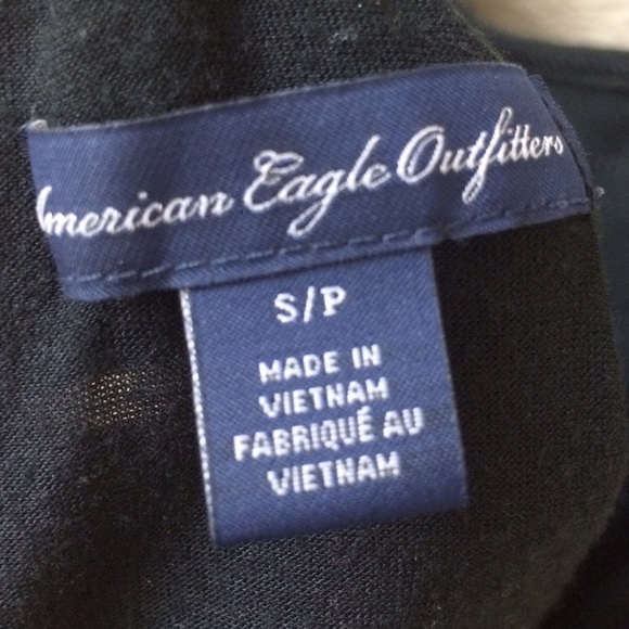 AE Black Ruffled Flare Babydoll Cami Top - Picture 3 of 3