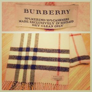 Authentic Burberry Scarf