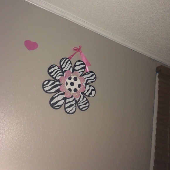 Zebra wall decor