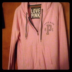 Victoria secret pink PINK zip up hoodie💞
