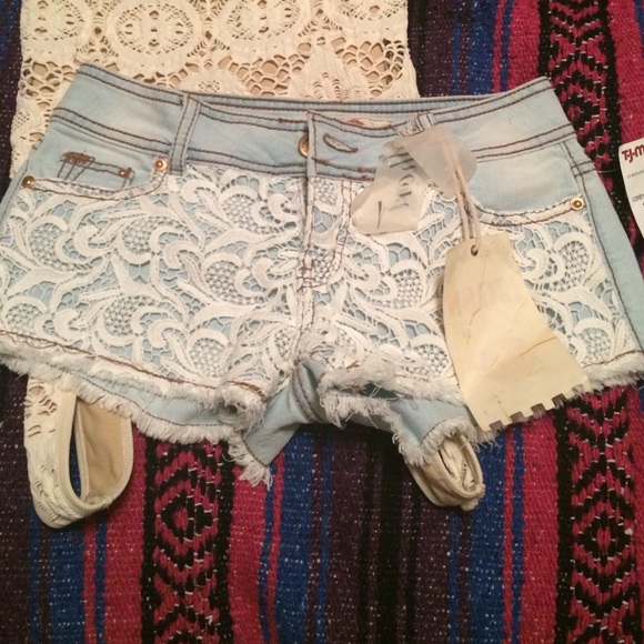 Lace shorts