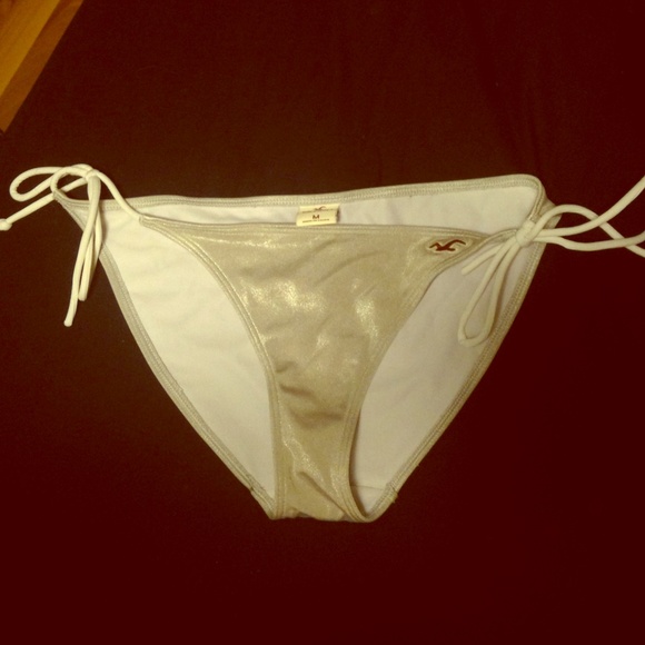 Shiny Material Hollister swimsuit bottoms