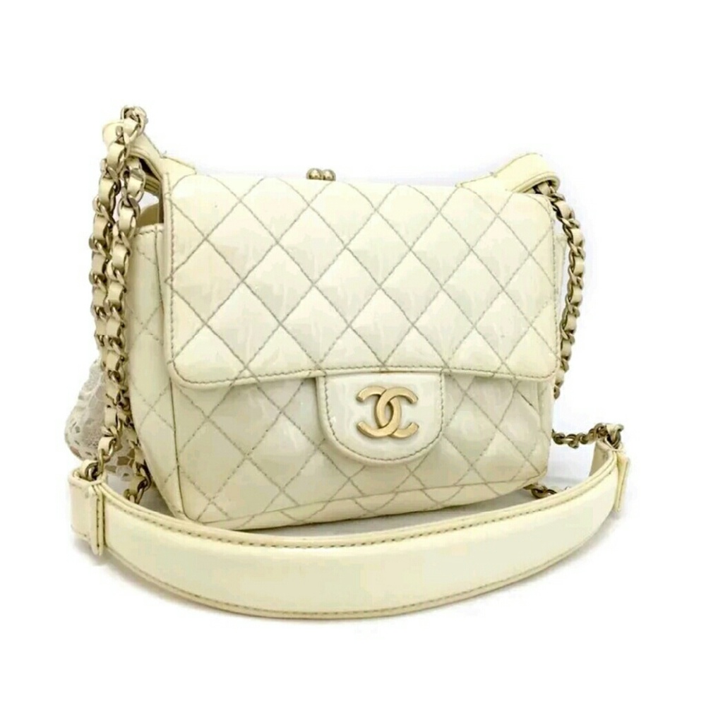 100% Authentic Chanel Mini Quilted Matelasse