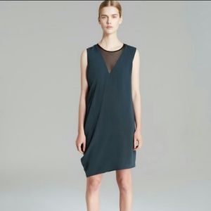 Helmut lang - assymetrical hem dress, sz s