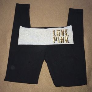 LOVE PINK yoga leggings