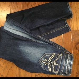 Rock revival straight jeans size 27