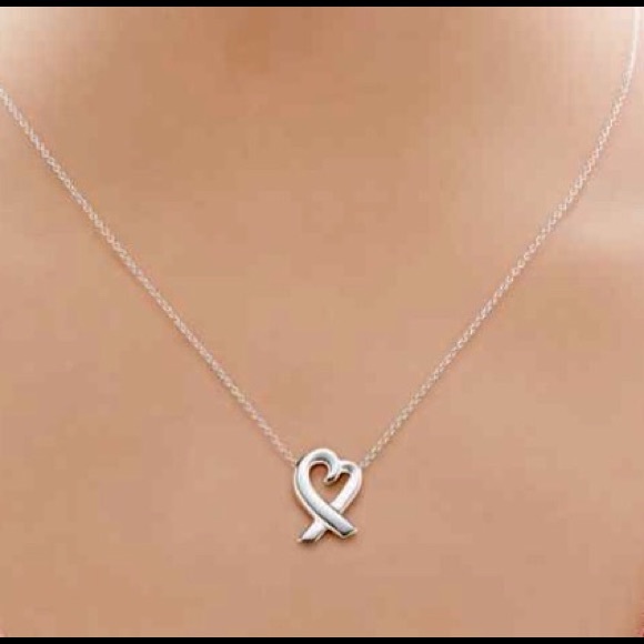 Tiffany and Co. Medium loving heart necklace