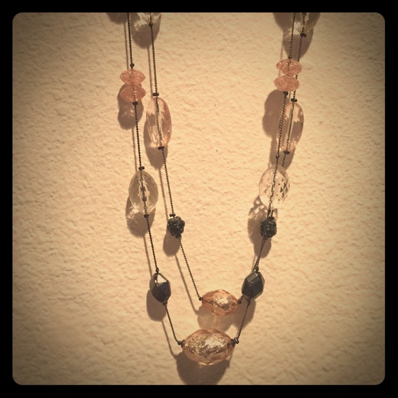 Beaded Station Necklace