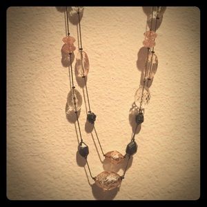 Beaded Station Necklace
