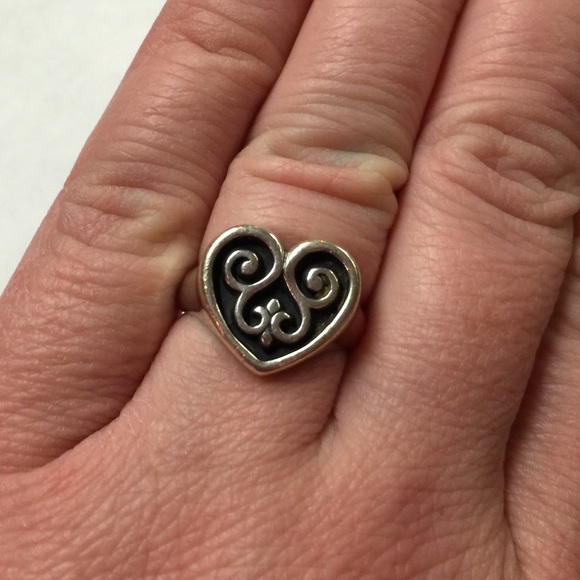 James Avery heart ring