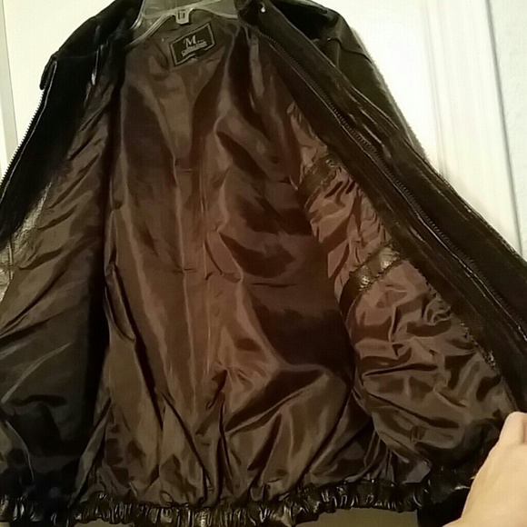 Mens leather jacket - Picture 4 of 4