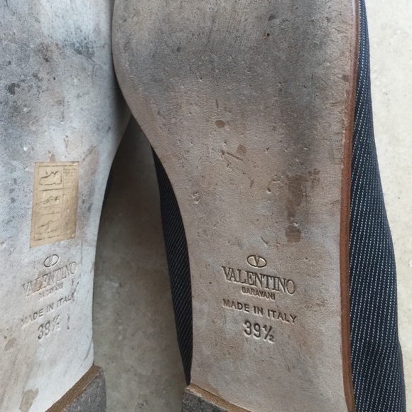 Valentino Authentic Shoes -Denim material. - Picture 3 of 4