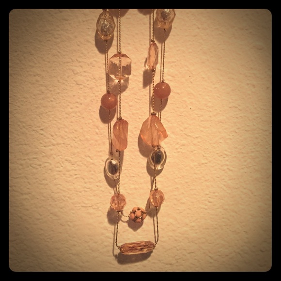 Beaded Station Necklace